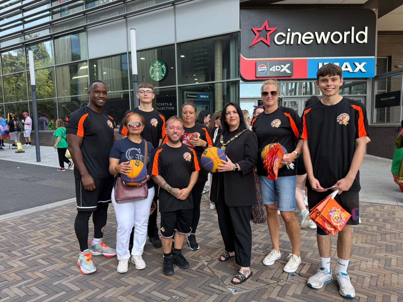 Community event at Telford Community Basketball