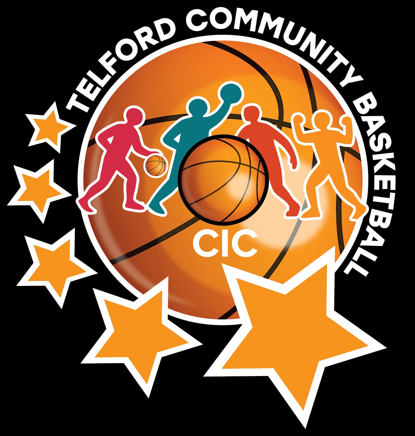 Telford Community Basketball CIC logo