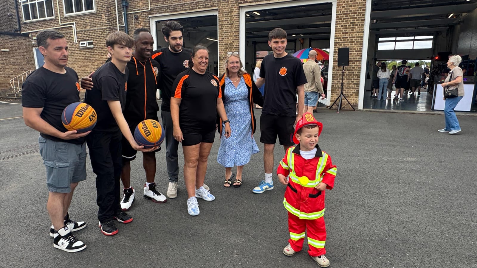 Community basketball event in Telford