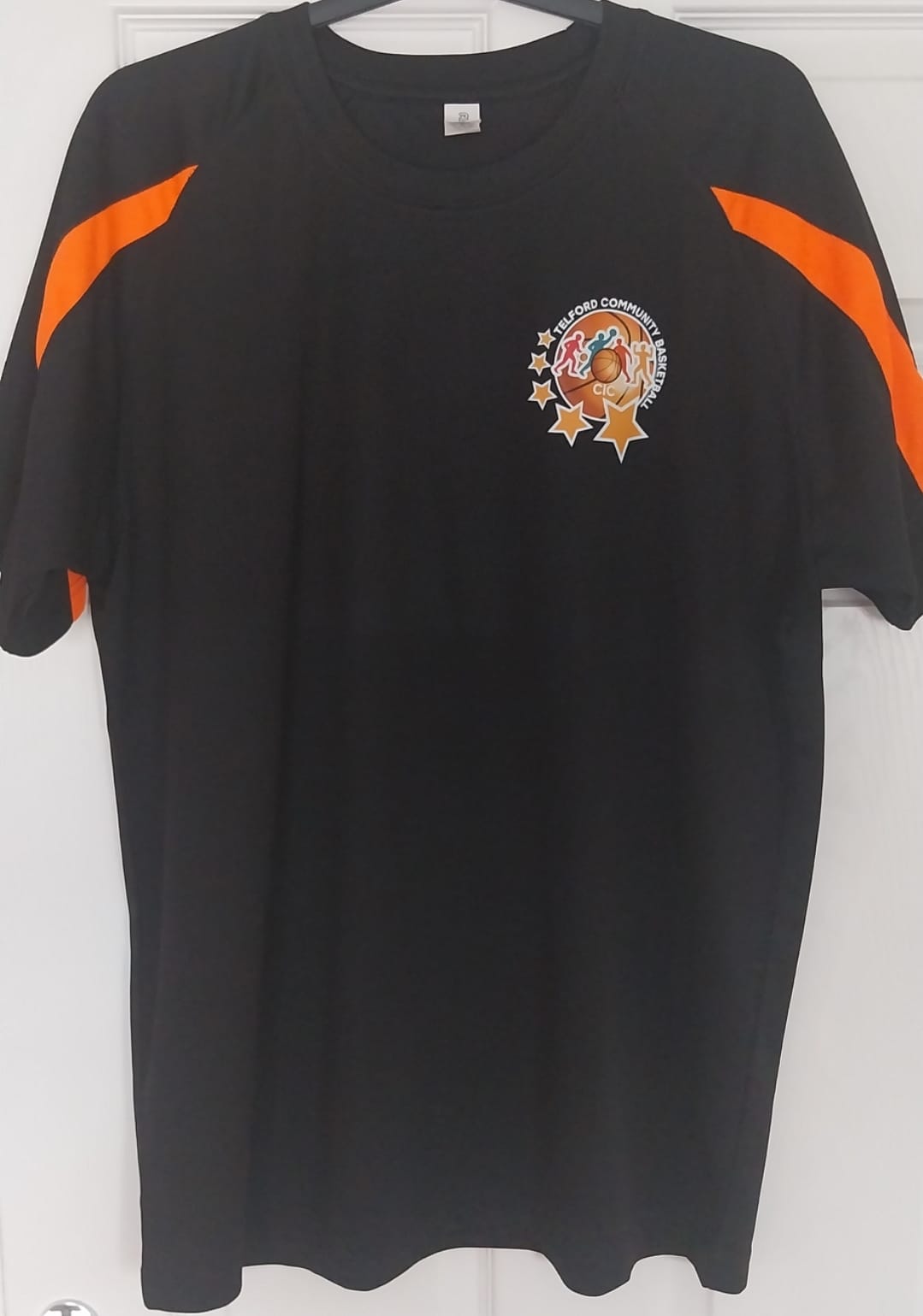 Telford Community Basketball team jersey front